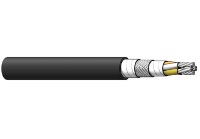 High temperature symmetrical communication cable